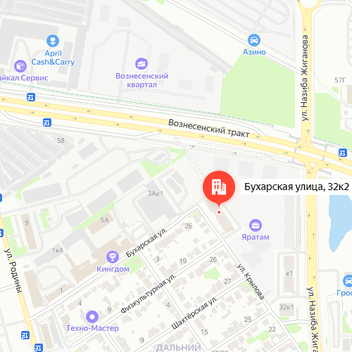 Адрес:г.Казань, ул.Бухарская, 32к2